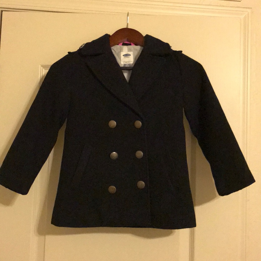 Old Navy girls pea coat